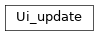 Inheritance diagram of Ui_update